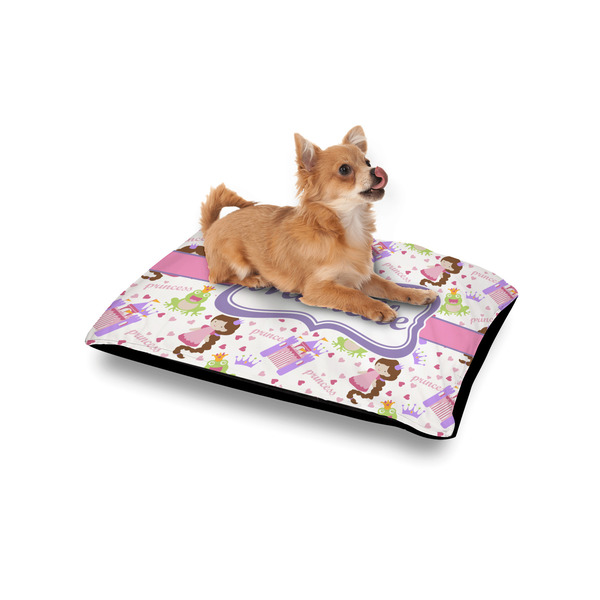 Princess Print Outdoor Dog Beds - Small - IN CONTEXT