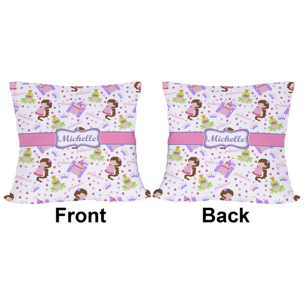 Princess Print Outdoor Pillow - 16x16