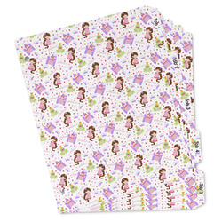 Princess Print Binder Tab Divider Set (Personalized)