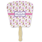 Princess Print Paper Fan (Personalized)