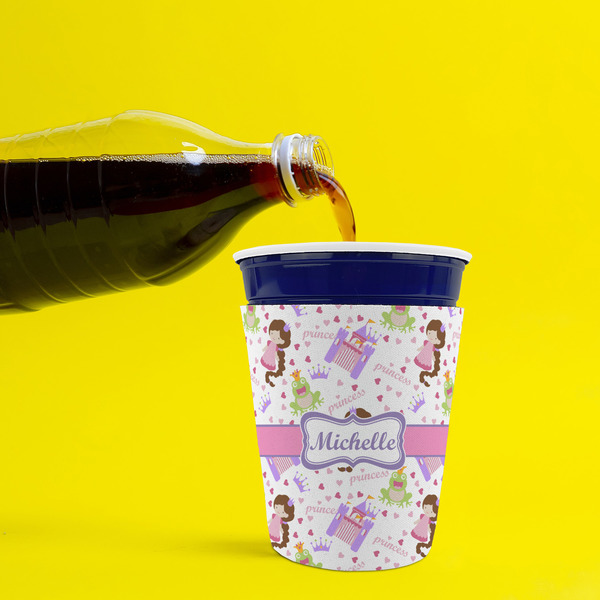 Princess Print Party Cup Sleeves - without bottom - Lifestyle