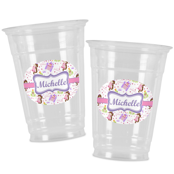 Princess Print Party Cups - 16oz - Alt View
