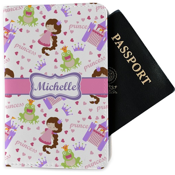 Custom Princess Print Passport Holder - Fabric (Personalized)