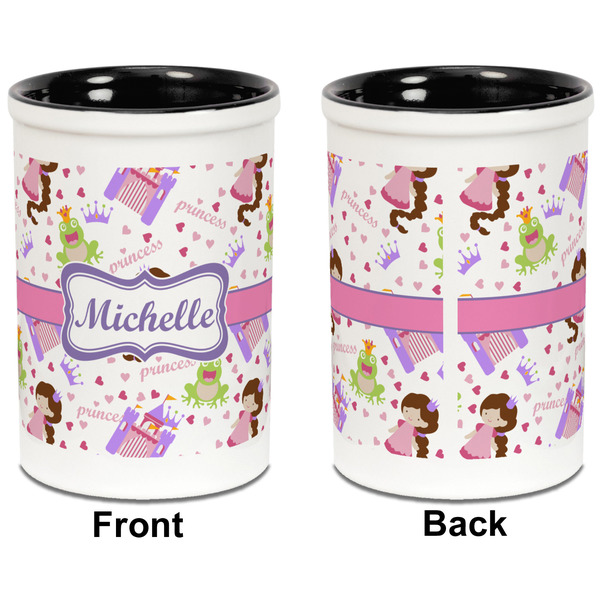 Princess Print Pencil Holder - Black - approval