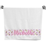Princess Print Bath Towel (Personalized)