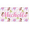 Princess Print Mini/Bicycle License Plate (Personalized)