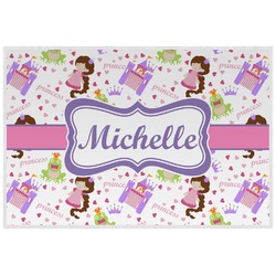 Princess Print Laminated Placemat w/ Name or Text