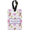Princess Print Personalized Rectangular Luggage Tag