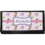 Princess Print Canvas Checkbook Cover (Personalized)