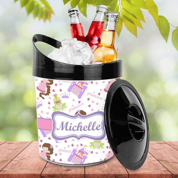 Princess Print Plastic Ice Bucket - LIFESTYLE