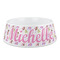 Princess Print Plastic Dog Bowl (Personalized)