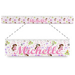 Princess Print Plastic Ruler - 12" (Personalized)