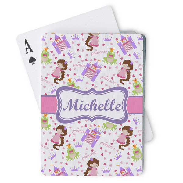 Custom Princess Print Playing Cards (Personalized)