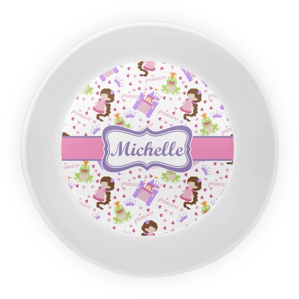 Princess Print Melamine Bowl - Center
