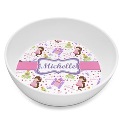Princess Print Melamine Bowl - 8 oz (Personalized)