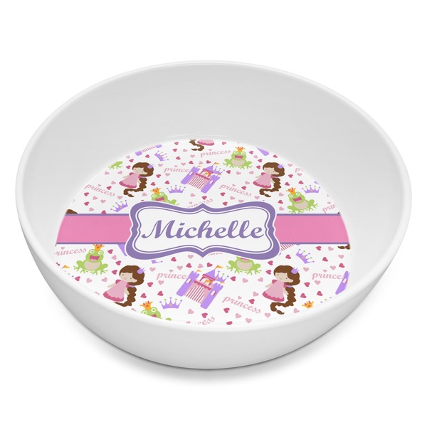 Custom Princess Print Melamine Bowl - 8 oz (Personalized)