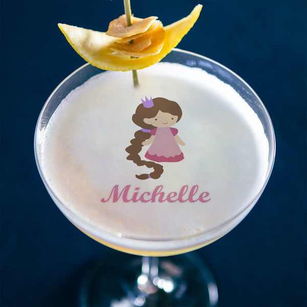 Princess Print Printed Drink Topper - XLarge - In Context