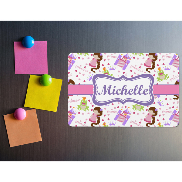 Princess Print Rectangular Fridge Magnet - LIFESTYLE