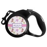 Princess Print Retractable Dog Leash - Medium (Personalized)