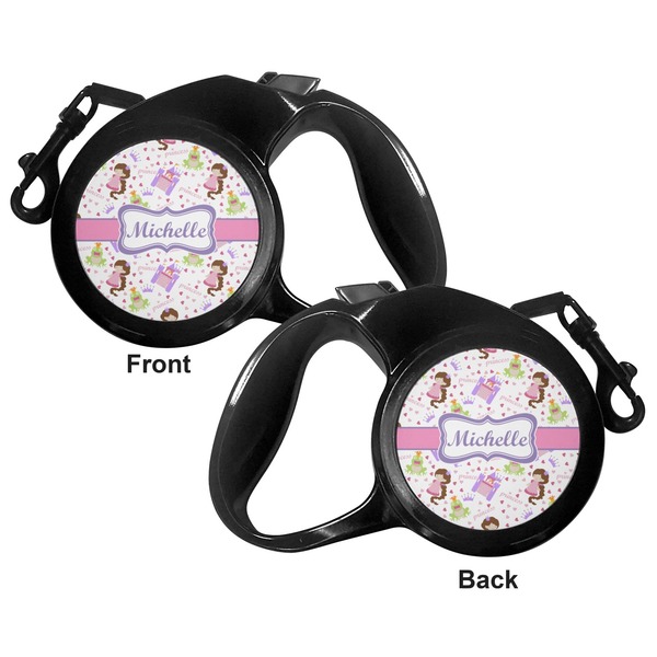 Princess Print Retractable Dog Leash - Small - Apvl