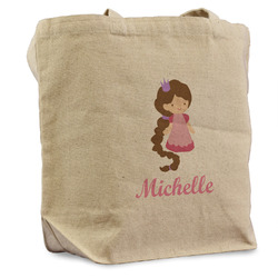 Princess Print Reusable Cotton Grocery Bag - Single (Personalized)
