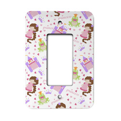 Princess Print Rocker Style Light Switch Cover (Personalized)