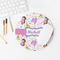Princess Print Round Mousepad - LIFESTYLE 2