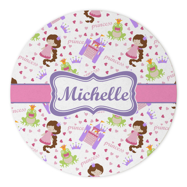 Princess Print Round Paper Coaster - Approval