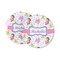 Princess Print Sandstone Car Coasters (Personalized)