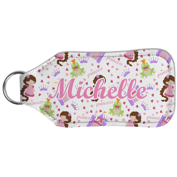 Princess Print Sanitizer Holder Keychain - Large (Back)