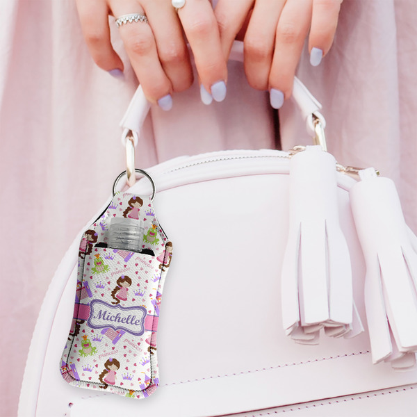 Princess Print Sanitizer Holder Keychain - Large (LIFESTYLE)