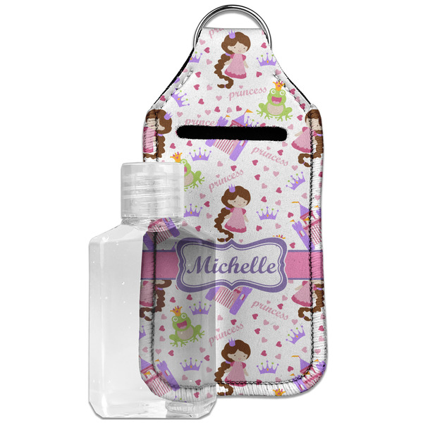 Princess Print Sanitizer Holder Keychain - Large with Case