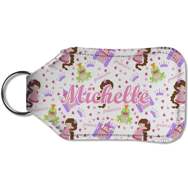 Princess Print Sanitizer Holder Keychain - Small (Back)