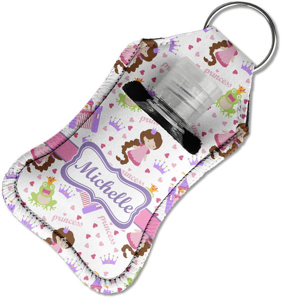 Princess Print Sanitizer Holder Keychain - Small in Case
