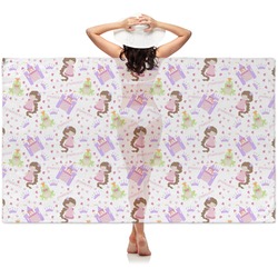 Princess Print Sheer Sarong