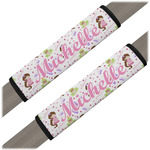 Princess Print Seat Belt Covers (Set of 2) (Personalized)