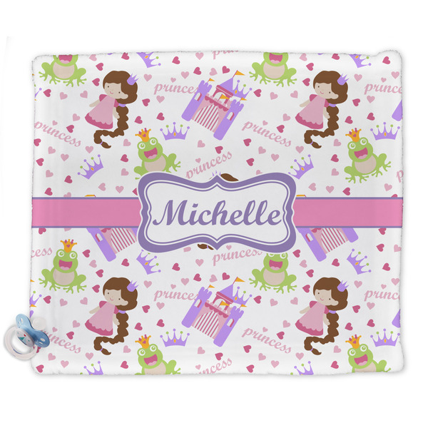Custom Princess Print Security Blanket - Single Sided (Personalized)