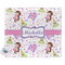 Princess Print Security Blanket - Front View
