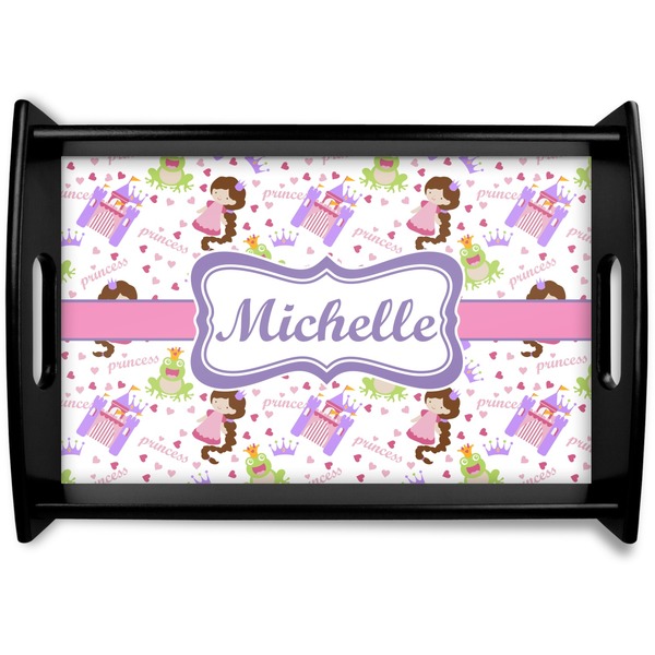 Custom Princess Print Wooden Tray (Personalized)