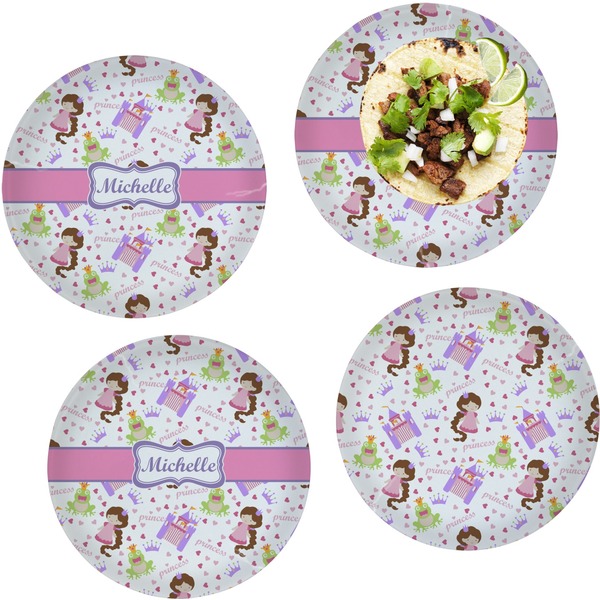 Princess Print Set of Lunch / Dinner Plates