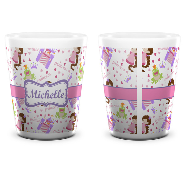 Princess Print Shot Glass - White - APPROVAL