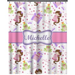 Princess Print Extra Long Shower Curtain - 70"x84" (Personalized)