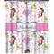 Princess Print Extra Long Shower Curtain - 70"x84" (Personalized)