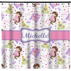 Princess Print Shower Curtain (Personalized)