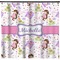 Princess Print Shower Curtain (Personalized)