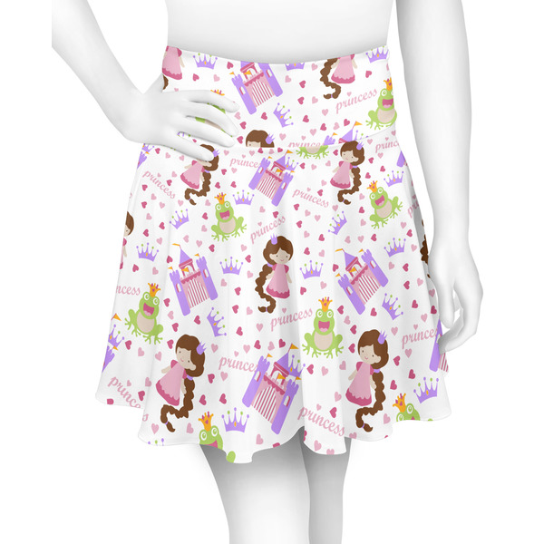 Custom Princess Print Skater Skirt - X Small