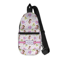Princess Print Sling Bag (Personalized)
