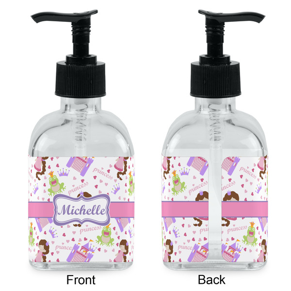 Princess Print Glass Soap/Lotion Dispenser - Approval