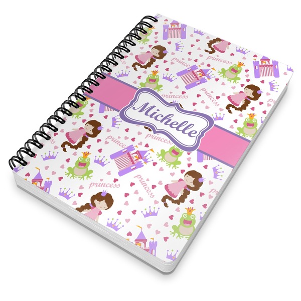 Princess Print Spiral Journal 7 x 10 - Main