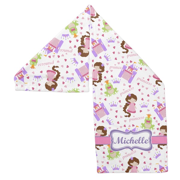 Princess Print Sports Towel Folded - Both Sides Showing